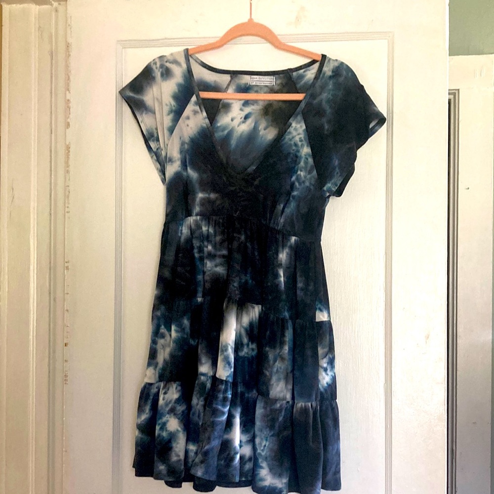 Blue and white Urban Outfitters dress.
